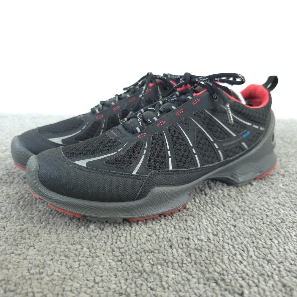 ECCO Performance Train BIOM Natural Motion Shoes Womens 39 EU 8.5 Sneakers Black